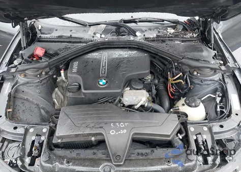 2014 BMW 320I xDrive from USA, damaged, VIN WBA3C3C54EF983277